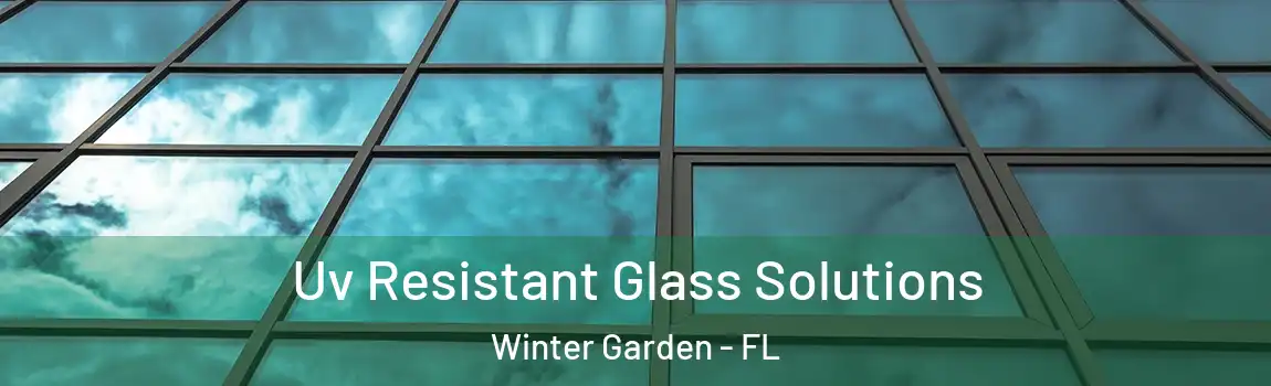 Uv Resistant Glass Solutions Winter Garden - FL